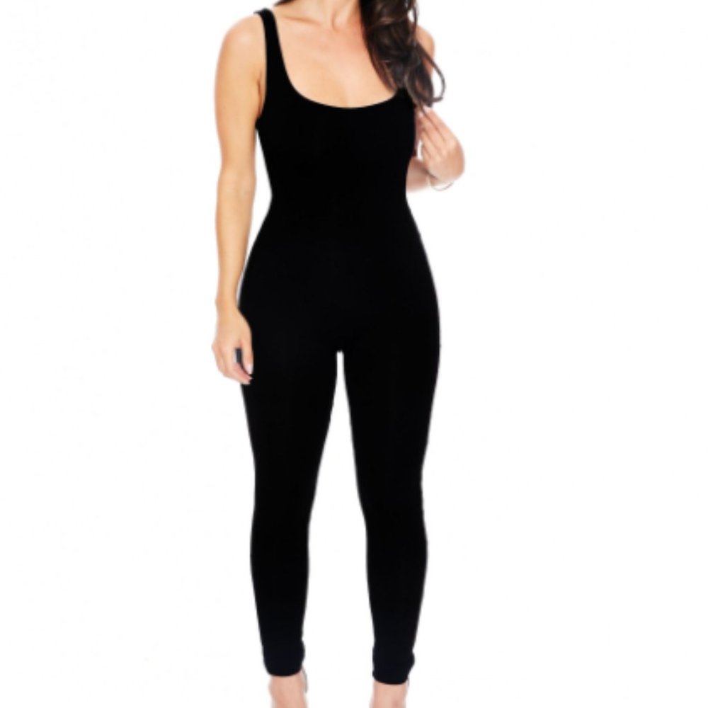 NWT Naked Wardrobe Sleeveless Jumpsuit Size S